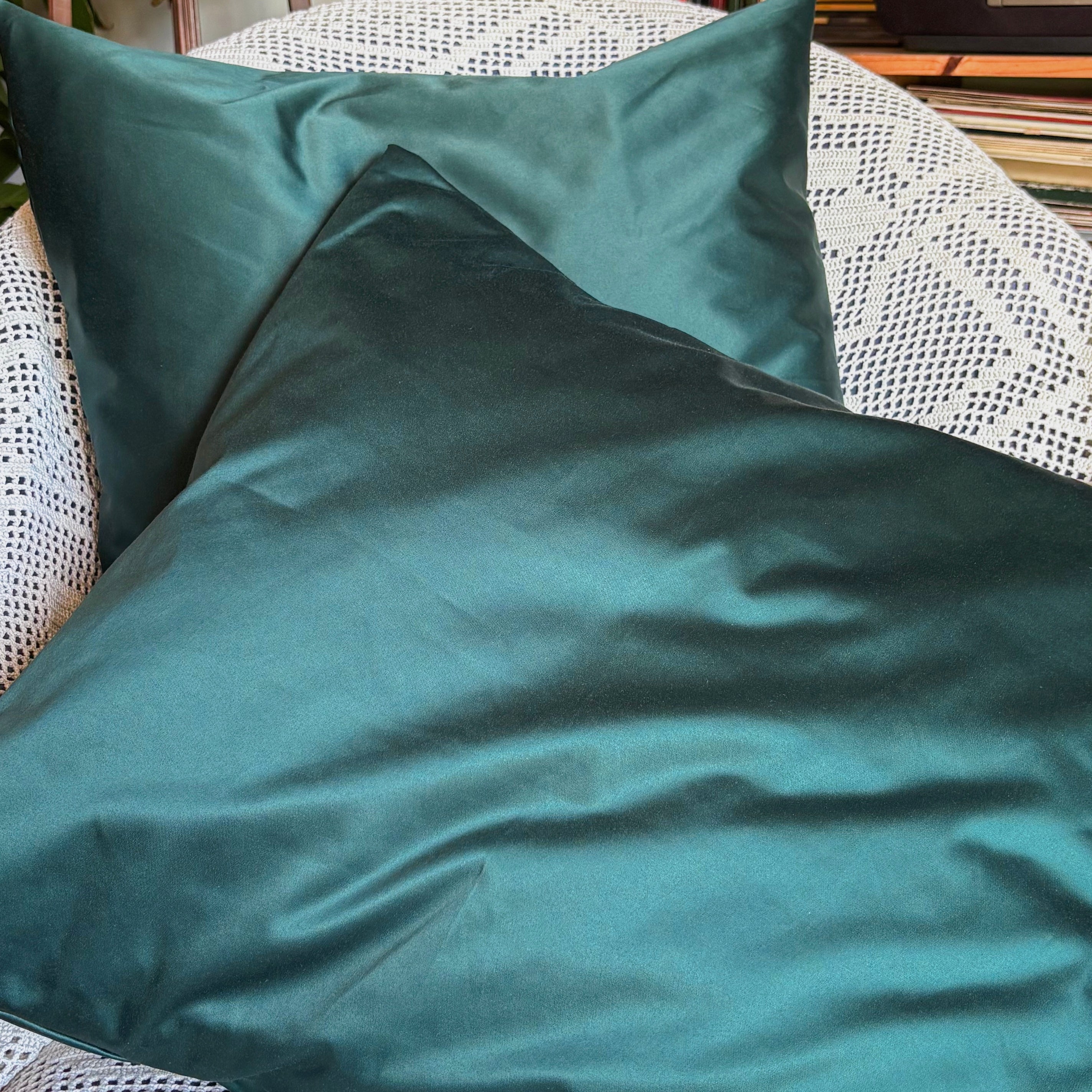 Taie d’oreiller en satin de coton