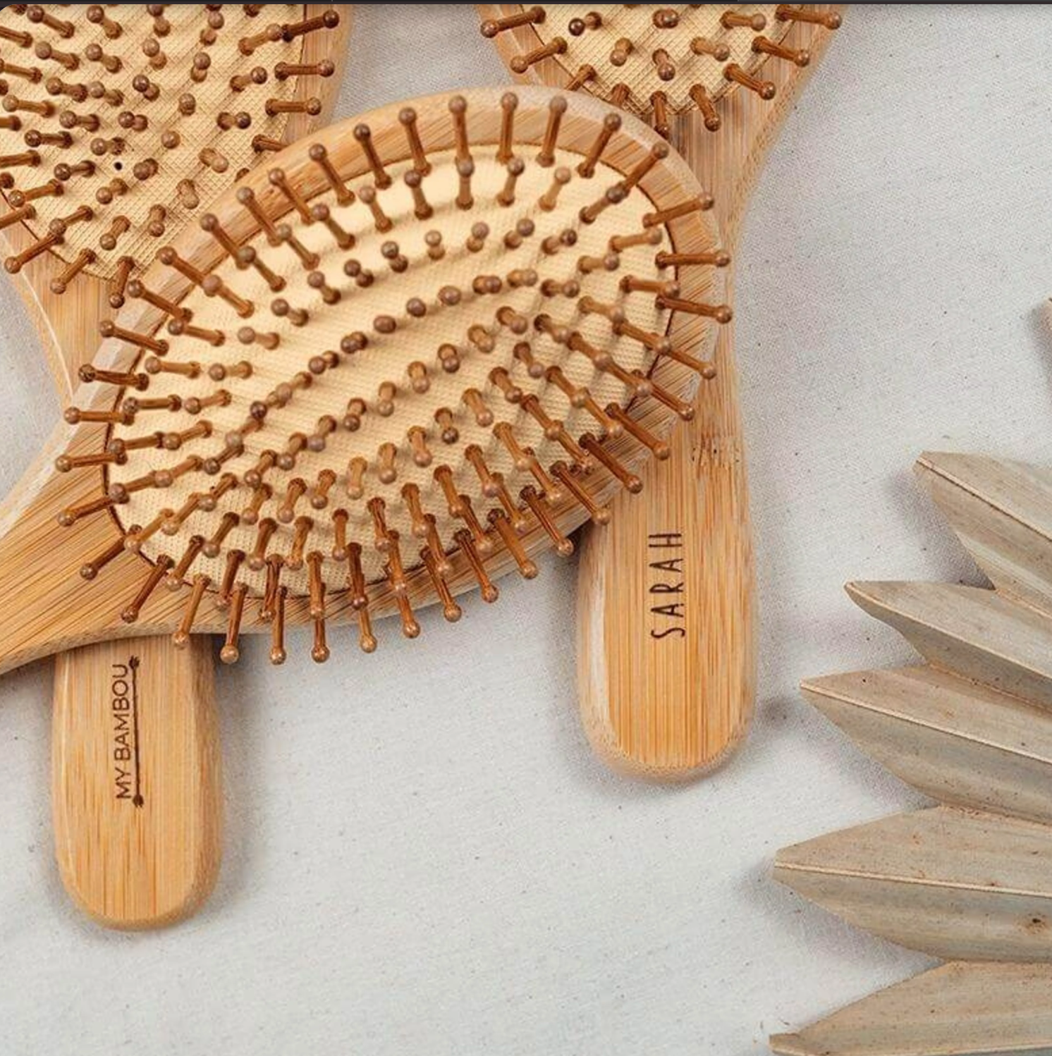 BROSSE À CHEVEUX - BAMBOU
